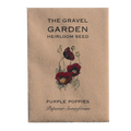 purple poppy flower seeds